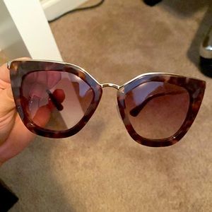 Prada sunglasses, cat eye